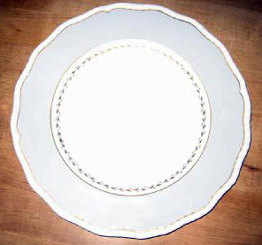 Gray Rim Dinner Plate by Royal Doulton-1
