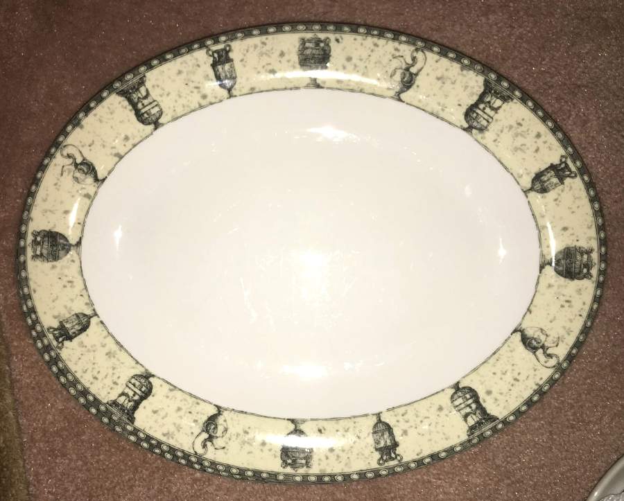 Greek Urn 14" Oval Serving Platter by Royal Doulton-1