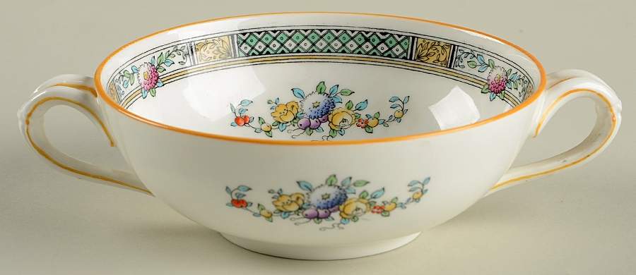 H1497 Footed Cream Soup Bowl by Royal Doulton-1