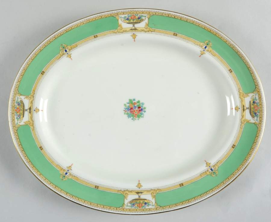 H3386 12" Oval Serving Platter by Royal Doulton-1