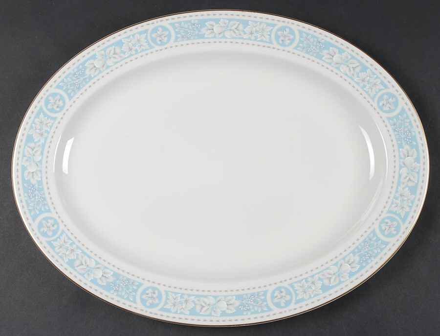 Hampton Court 15" Oval Serving Platter by Royal Doulton-1