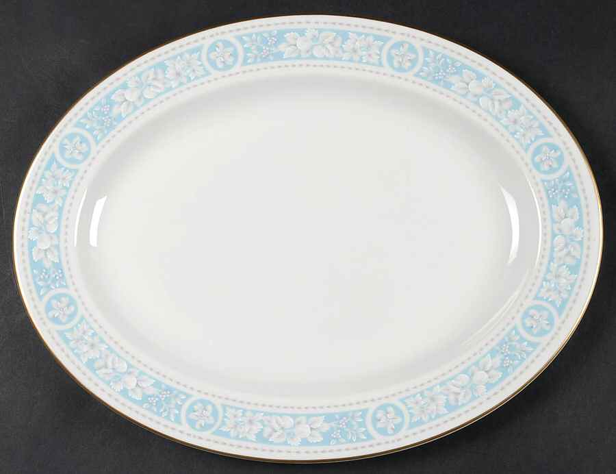 Hampton Court 13" Oval Serving Platter by Royal Doulton-1