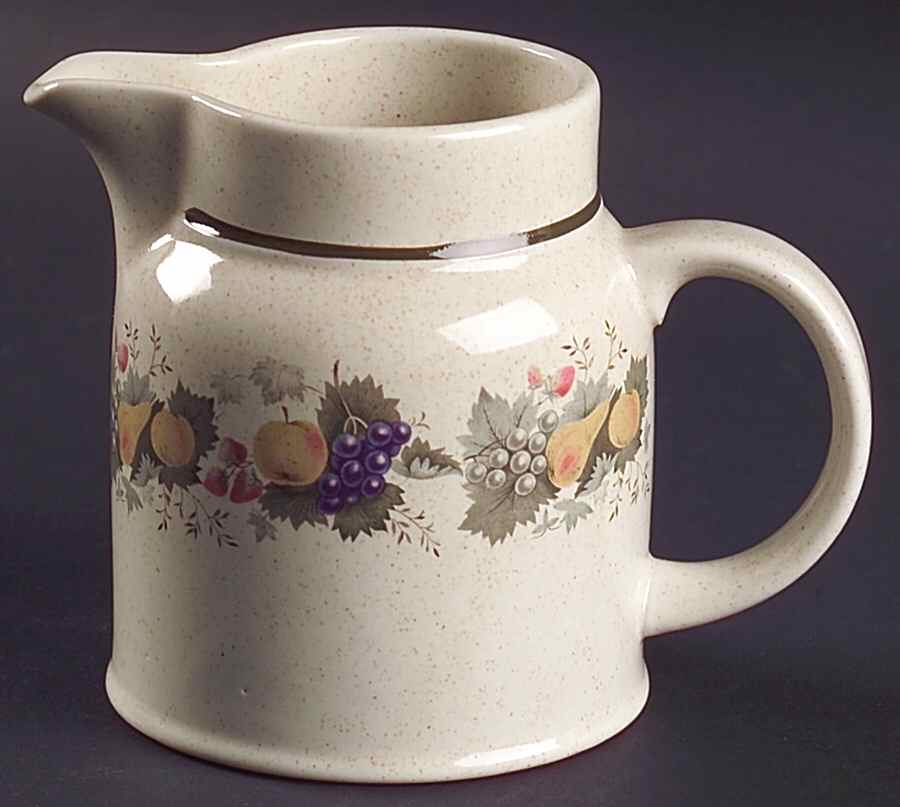 Harvest Garland (Rim) Creamer by Royal Doulton-1
