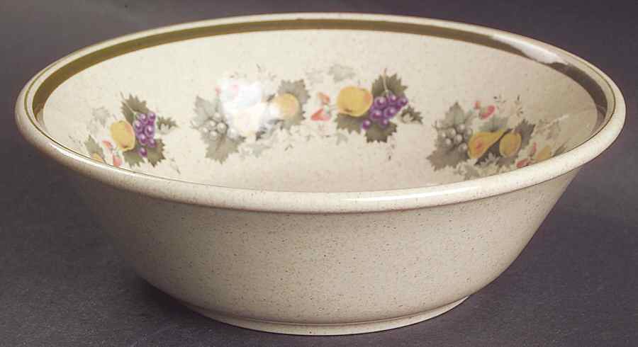 Harvest Garland (Rim) Coupe Cereal Bowl by Royal Doulton-1