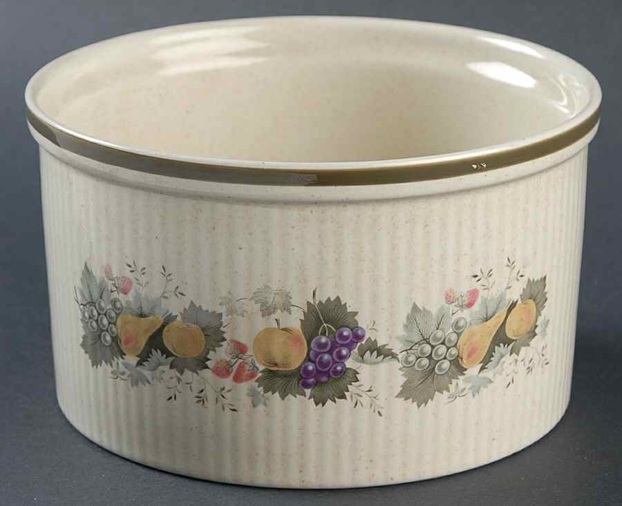 Harvest Garland (Rim) 5" Souffle by Royal Doulton-1
