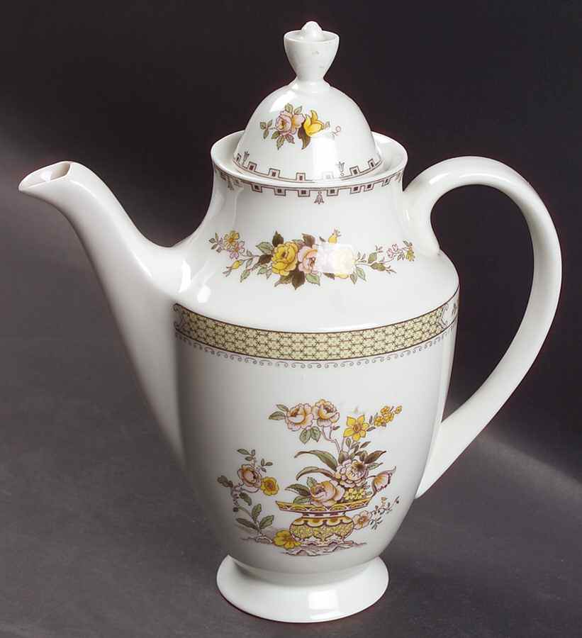 Hamilton Small Coffee Pot & Lid by Royal Doulton-1