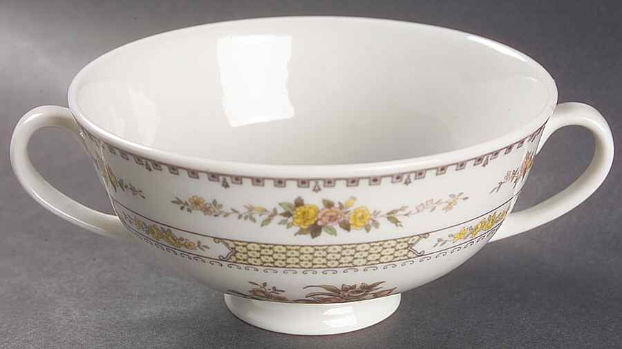Hamilton Footed Cream Soup Bowl by Royal Doulton-1