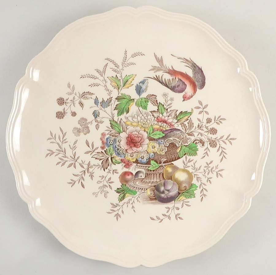 Hampshire 15" Chop Plate (Round Platter) by Royal Doulton-1