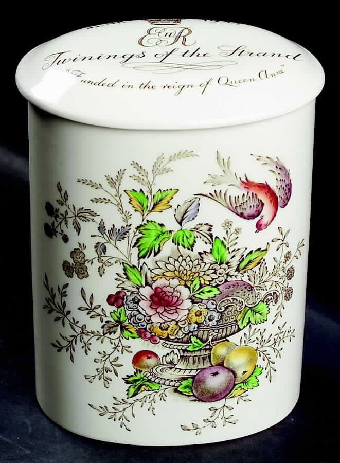 Hampshire Tea Caddy & Lid by Royal Doulton-1