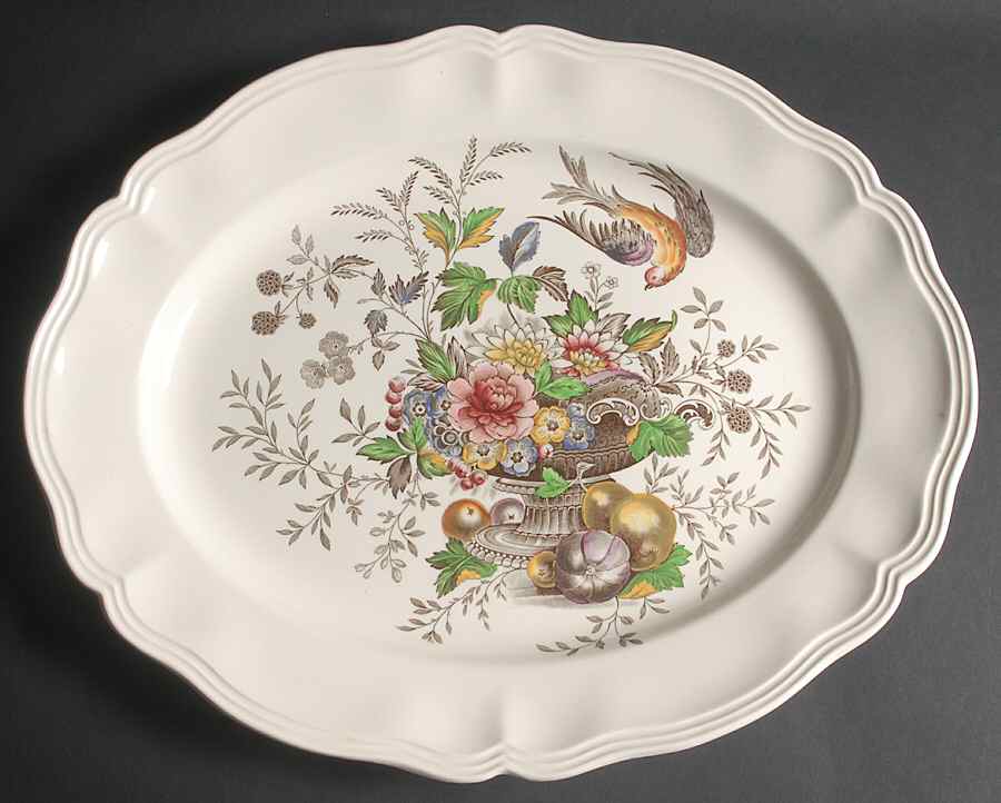 Hampshire 17" Oval Serving Platter by Royal Doulton-1