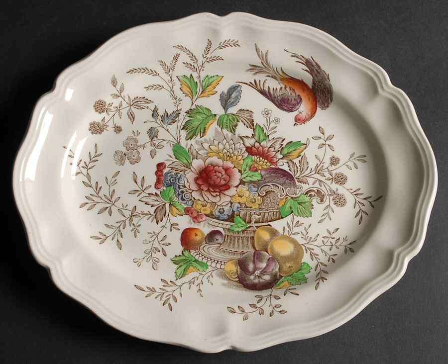 Hampshire 11" Oval Serving Platter by Royal Doulton-1