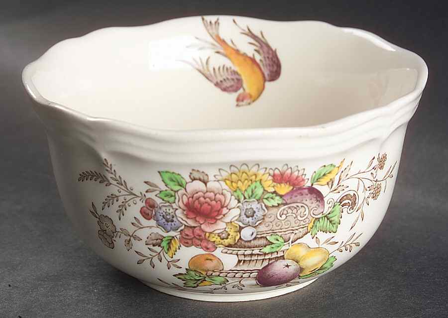 Hampshire Cranberry Bowl by Royal Doulton-1