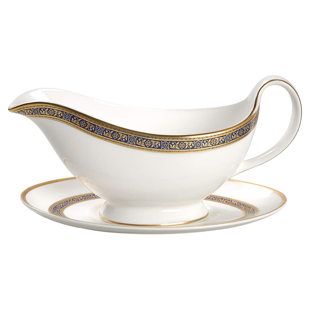 Harlow Gravy Boat & Underplate by Royal Doulton-1