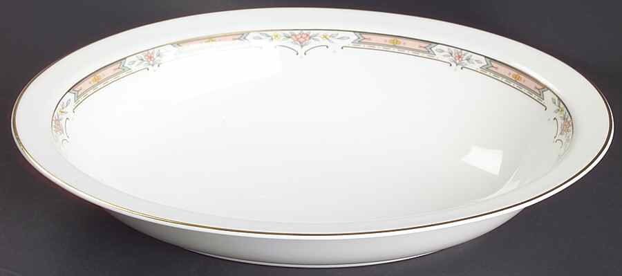 Hardwick 10" Oval Vegetable Bowl by Royal Doulton-1
