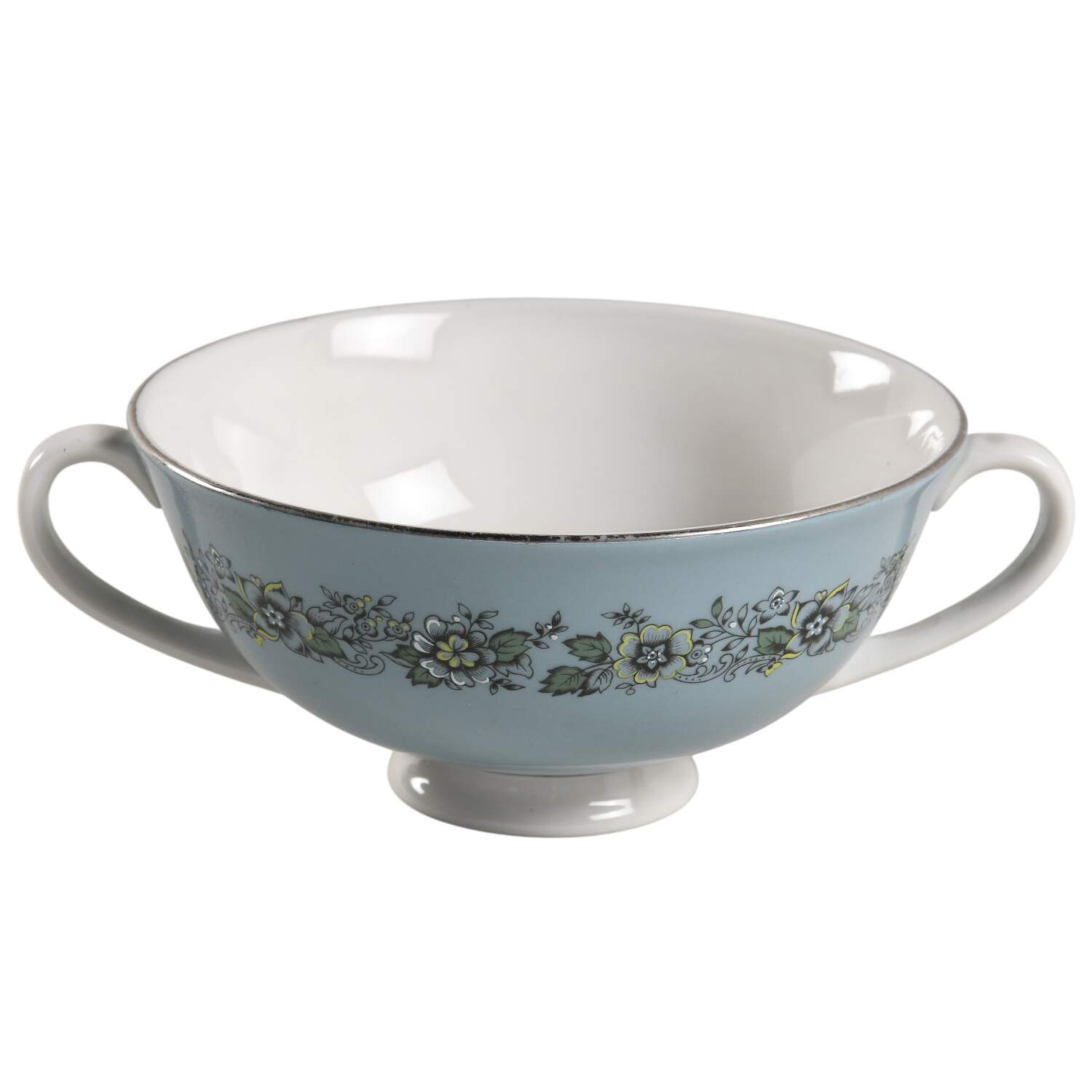 Harmony Footed Cream Soup Bowl by Royal Doulton-1