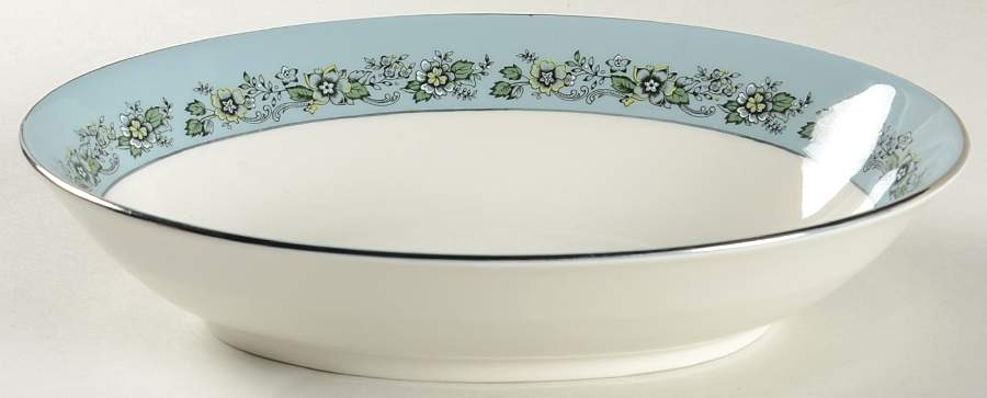 Harmony 9" Oval Vegetable Bowl by Royal Doulton-1