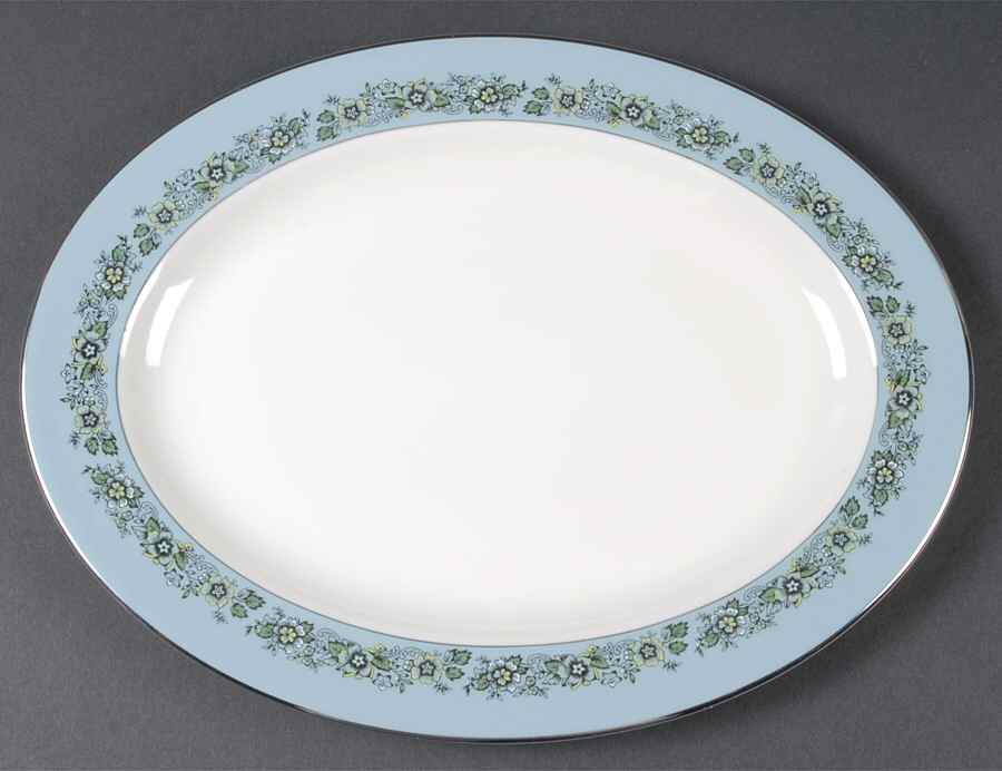Harmony 13" Oval Serving Platter by Royal Doulton-1