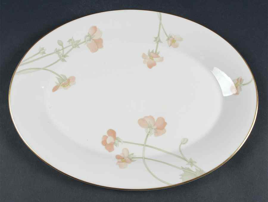 Harmony 13" Oval Serving Platter by Royal Doulton-1