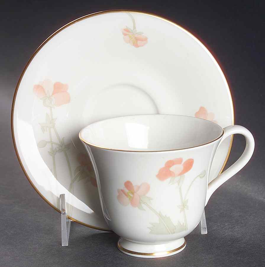 Harmony Footed Cup & Saucer Set by Royal Doulton-1