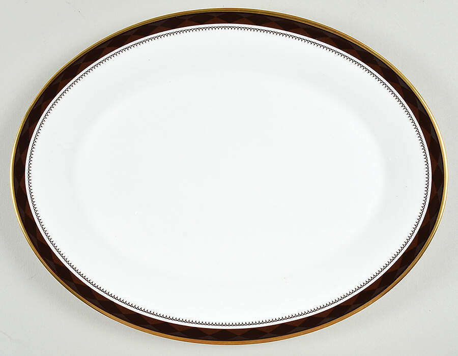 Harrow 13" Oval Serving Platter by Royal Doulton-1