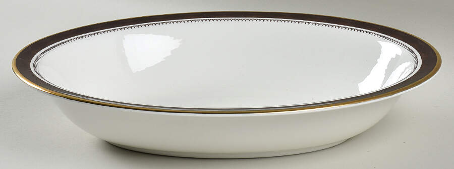 Harrow 10" Oval Vegetable Bowl by Royal Doulton-1