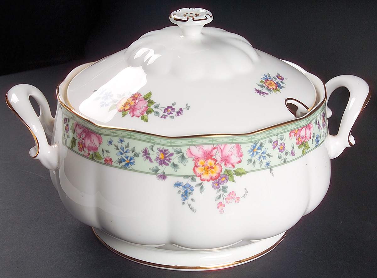 Hartington Tureen &  Lid by Royal Albert-1