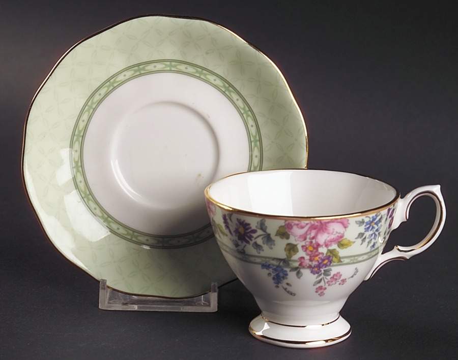 Hartington Footed Demitasse Cup & Saucer Set by Royal Albert-1