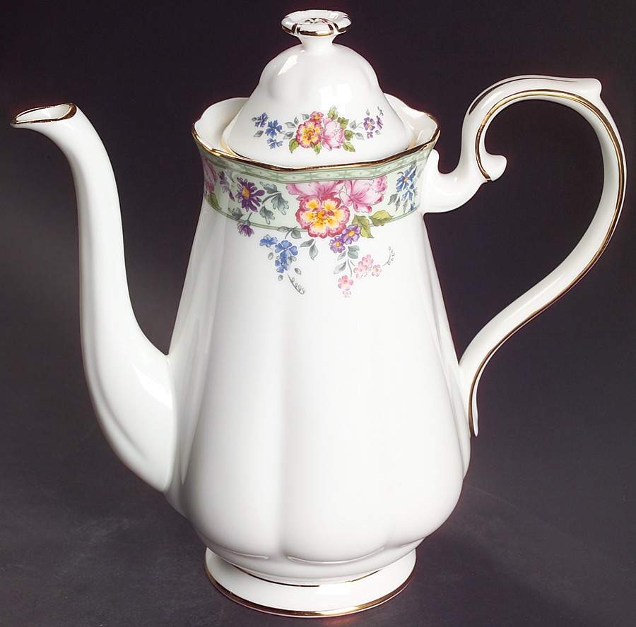 Hartington Coffee Pot & Lid by Royal Albert-1