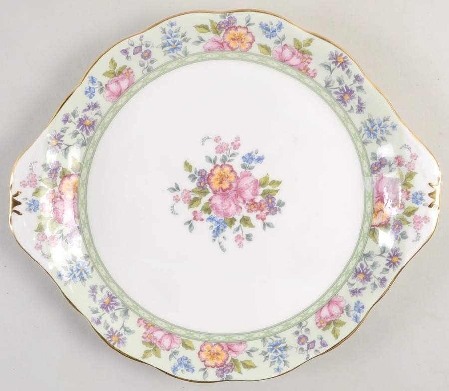 Hartington Handled Cake Plate by Royal Albert-1