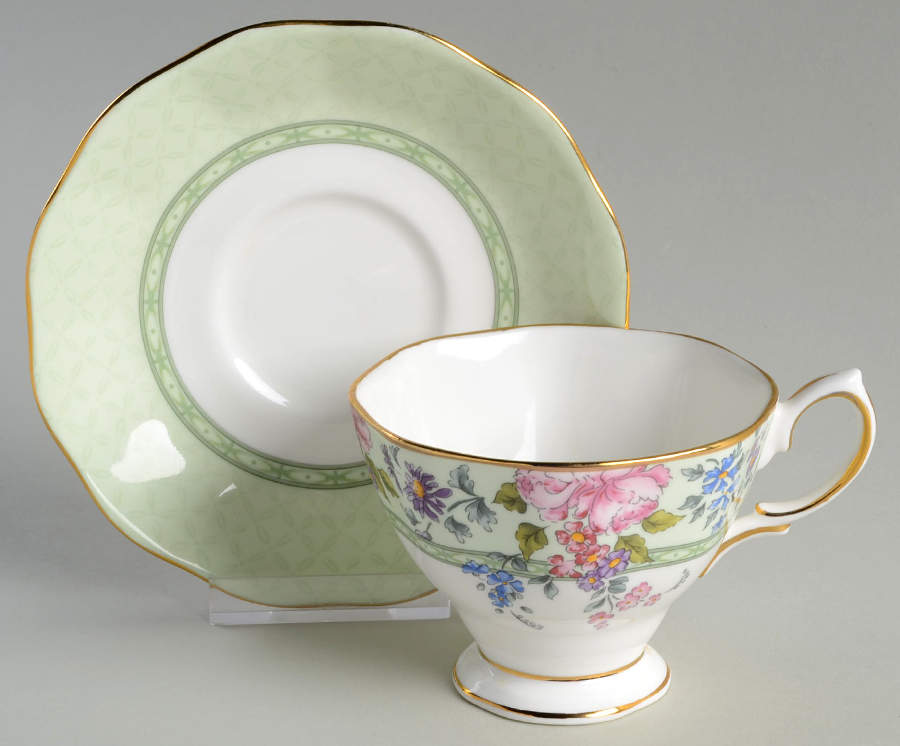 Hartington Footed Cup & Saucer Set by Royal Albert-1