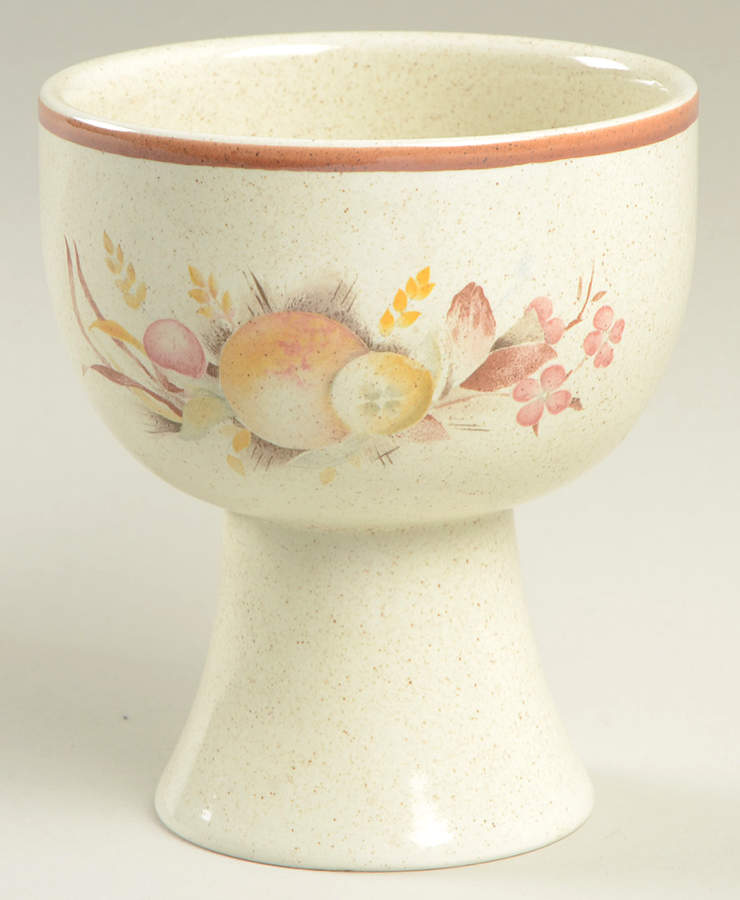 Harvest Time China Goblet by Royal Doulton-1