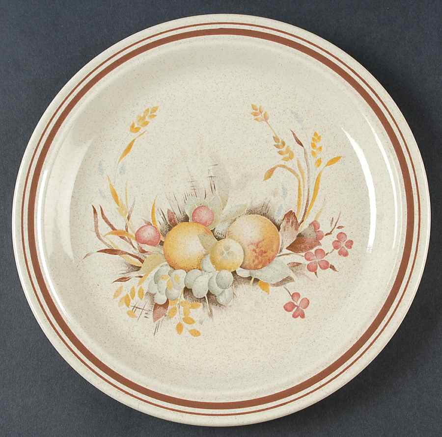 Harvest Time Salad Plate by Royal Doulton-1