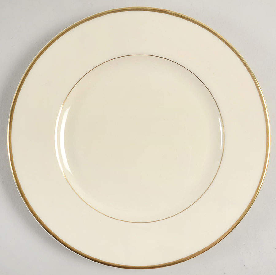 Heather (Gold Trim, Albion Shape) Salad Plate by Royal Doulton-1