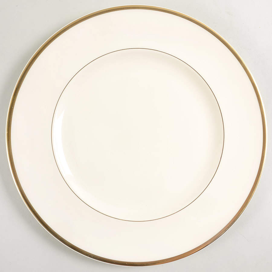 Heather (Gold Trim, Albion Shape) Dinner Plate by Royal Doulton-1