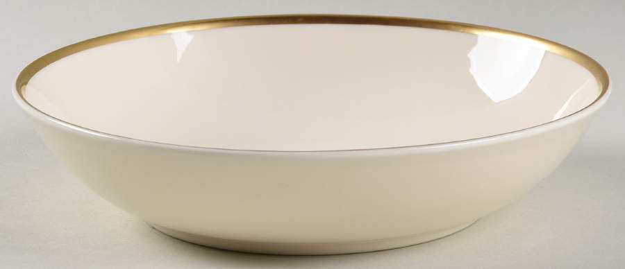 Heather (Gold Trim, Albion Shape) 7" All Purpose Bowl by Royal Doulton-1