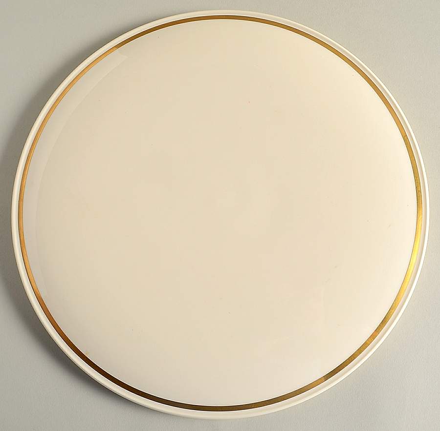 Heather (Gold Trim, Albion Shape) Cake Plate by Royal Doulton-1