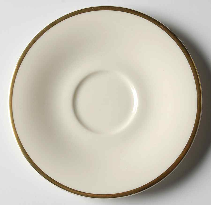Heather (Gold Trim, Albion Shape) Saucer by Royal Doulton-1