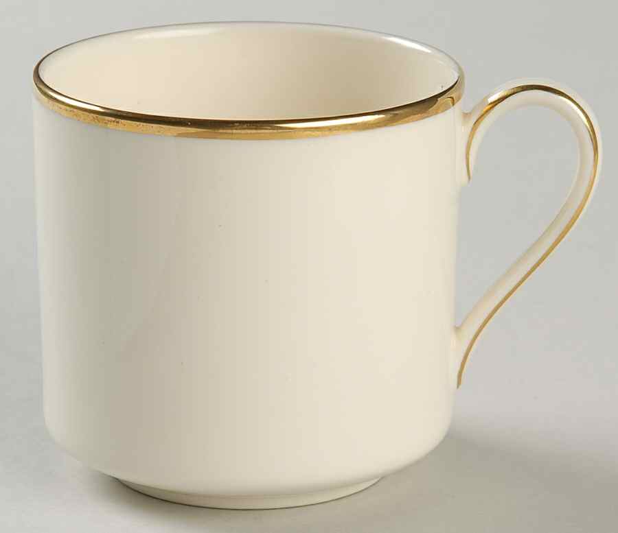 Heather (Gold Trim, Albion Shape) Flat Demitasse Cup by Royal Doulton-1
