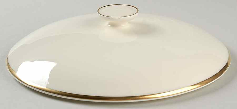 Heather (Gold Trim, Albion Shape) Lid for Round Vegetable by Royal Doulton-1