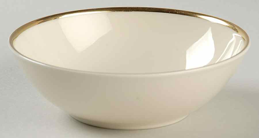 Heather (Gold Trim, Albion Shape) Fruit/Dessert (Sauce) Bowl by Royal Doulton-1