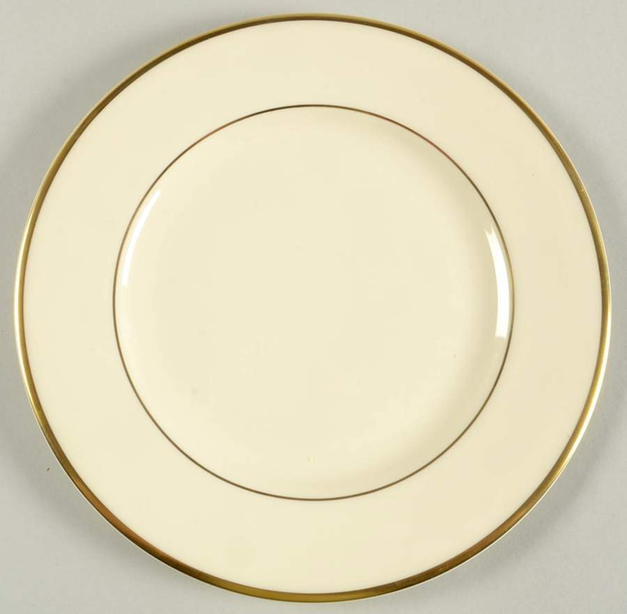 Heather (Gold Trim, Albion Shape) Luncheon Plate by Royal Doulton-1
