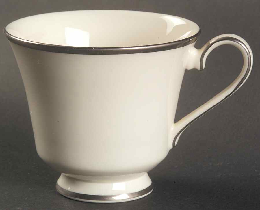 Heather (Platinum Trim, Albion Shape) Footed Cup by Royal Doulton-1