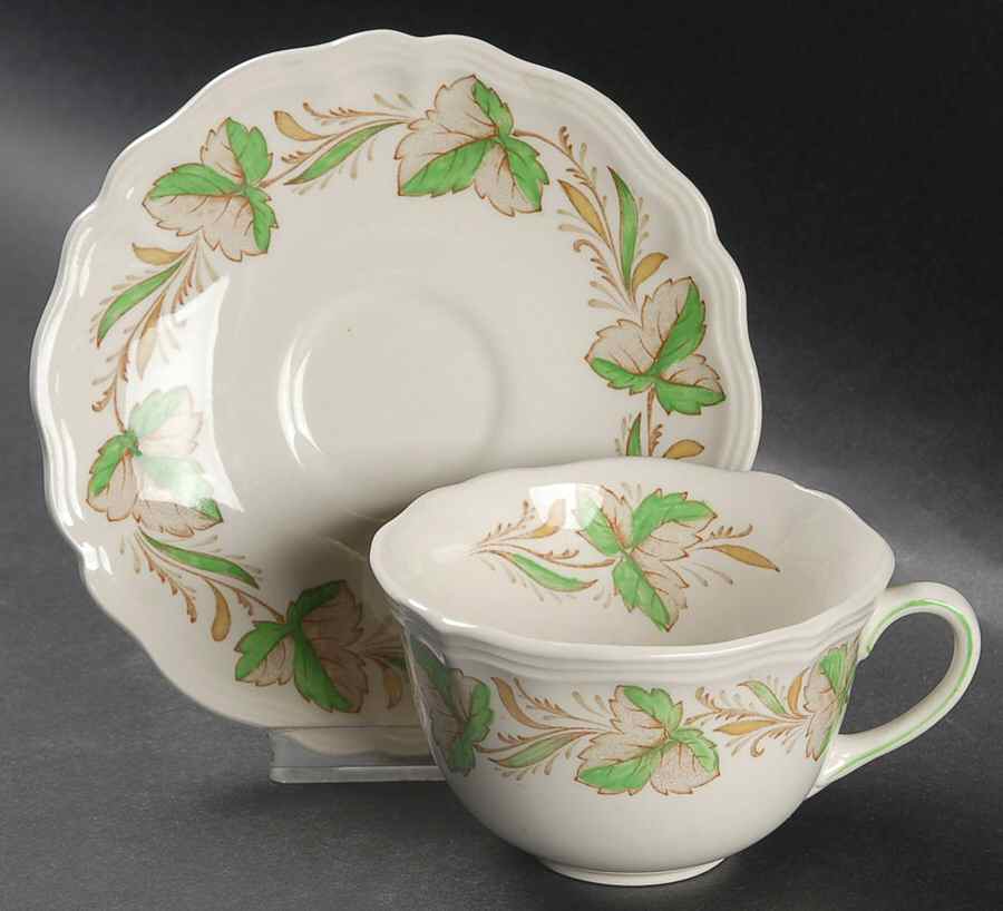 Hereford Flat Cup & Saucer Set by Royal Doulton-1