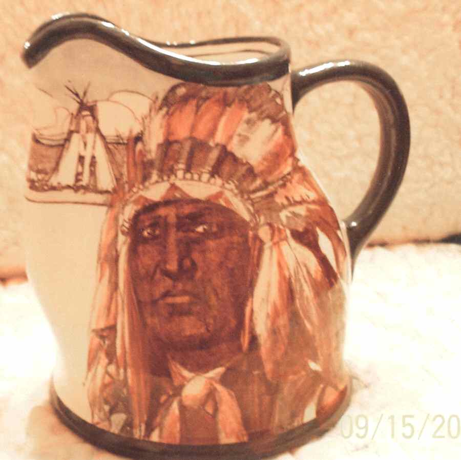 Hiawatha Creamer by Royal Doulton-1