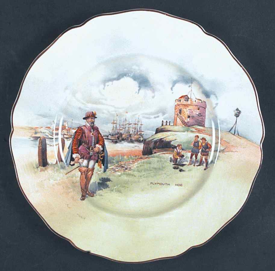 Historic England Dinner Plate by Royal Doulton-1