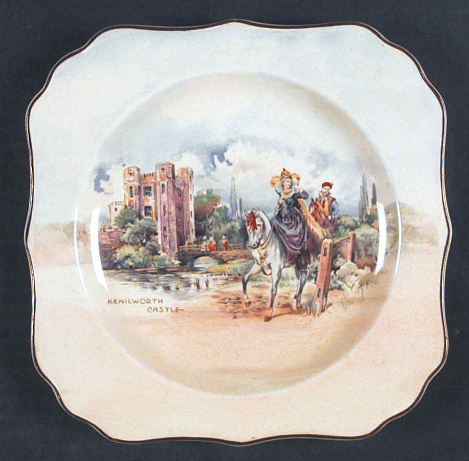 Historic England Square Salad Plate by Royal Doulton-1