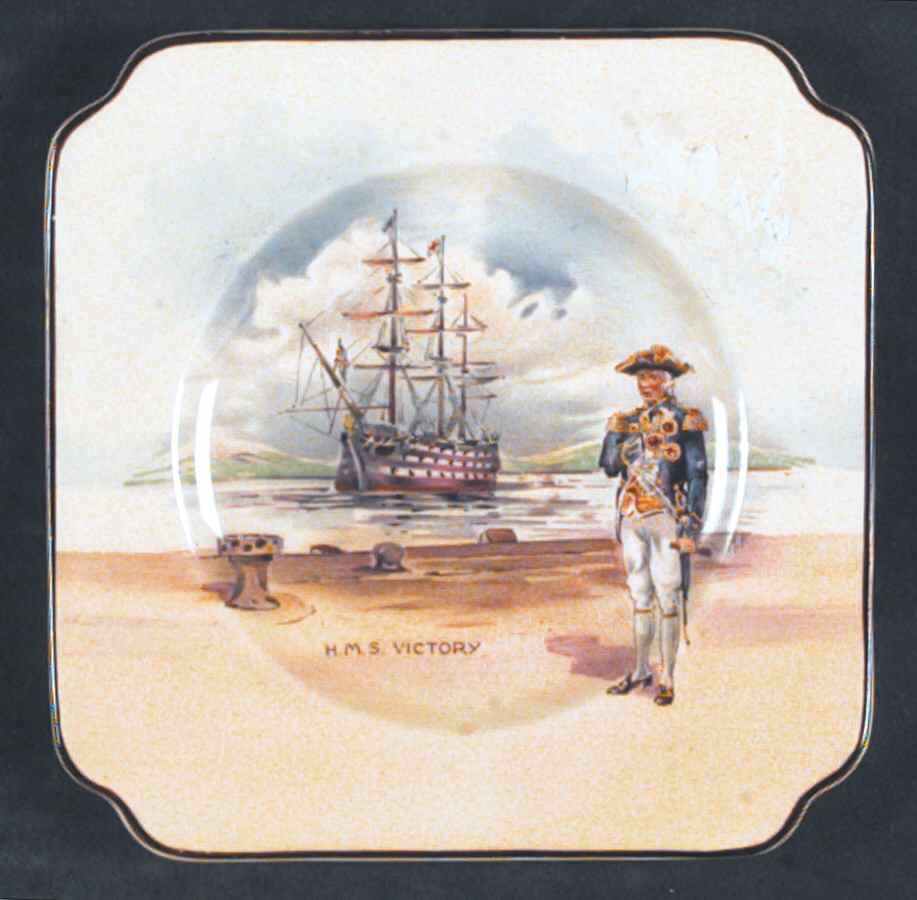 Historic England Square Bread & Butter Plate by Royal Doulton-1