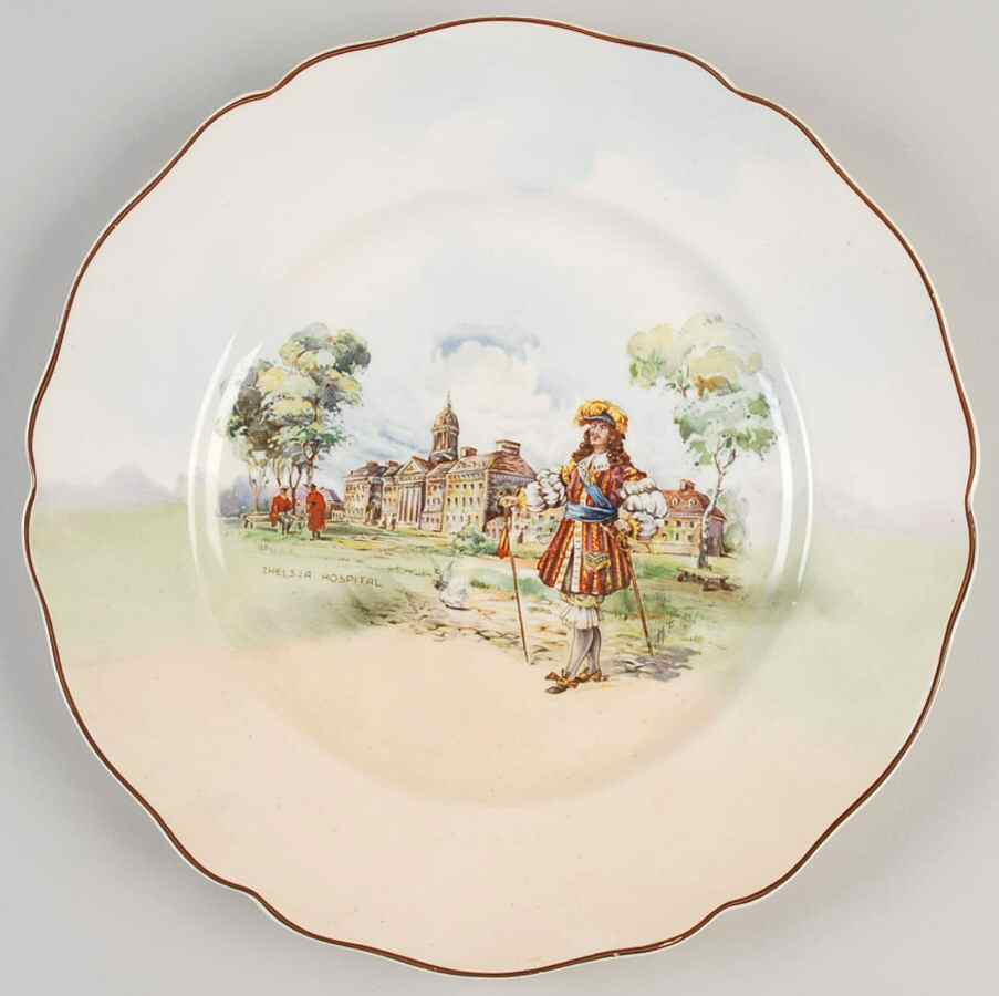 Historic England Dinner Plate by Royal Doulton-1
