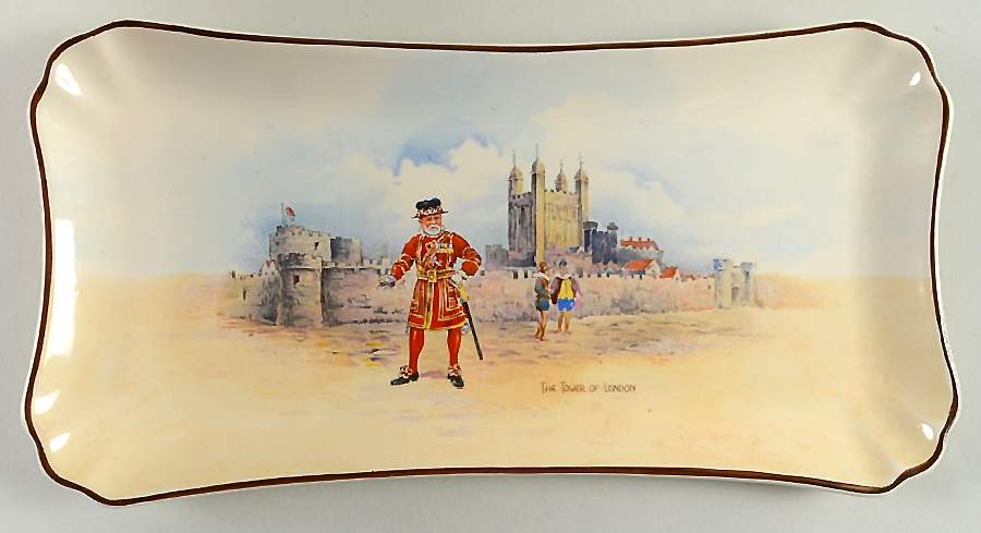 Historic England Large Sandwich Tray by Royal Doulton-1
