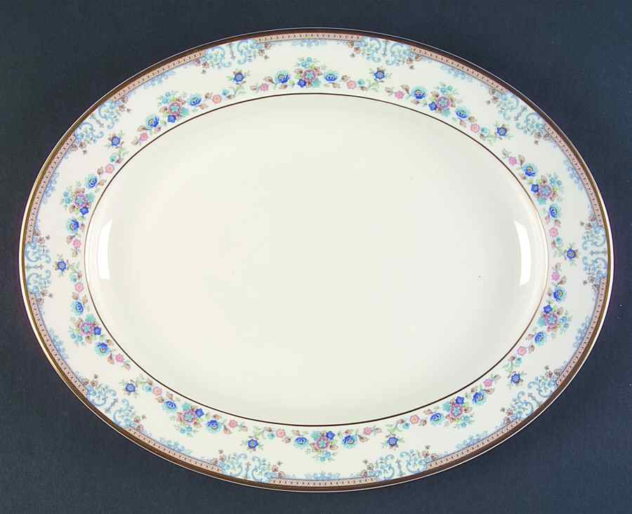 Highland Valley 13" Oval Serving Platter by Royal Doulton-1